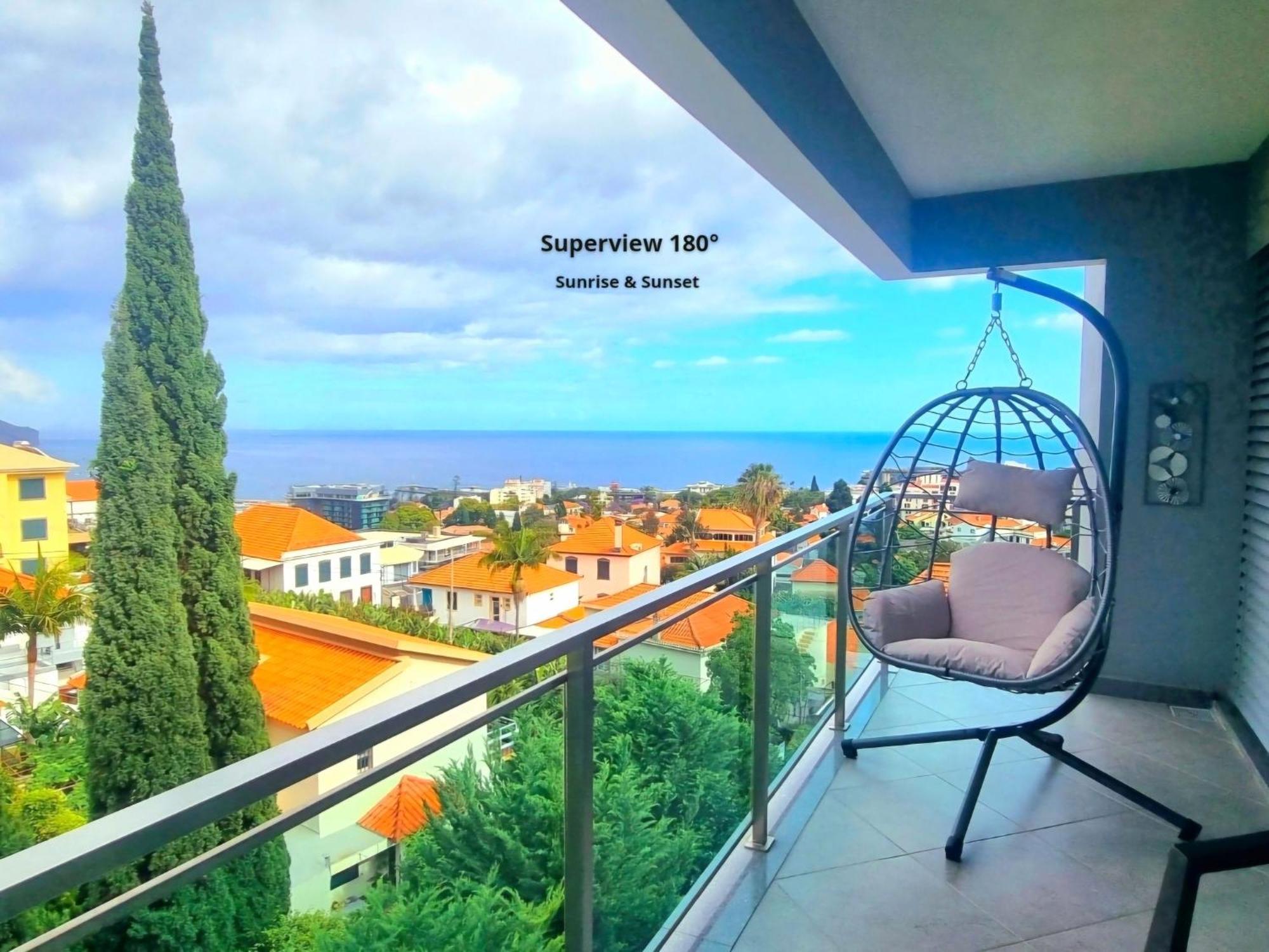 Big Apartment With Ocean Views, Ideal For Groups Funchal (Madeira) Bagian luar foto